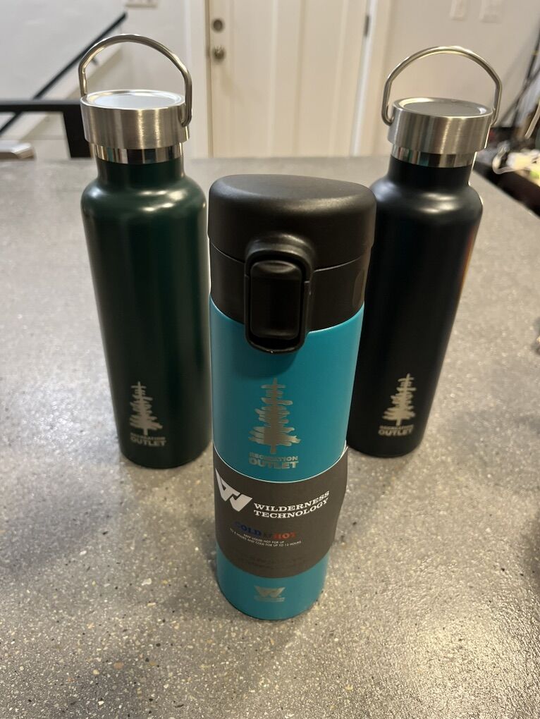 Stainless steel water bottles (new)