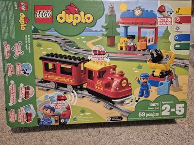 Lego Duplo Steam Train 10874, push & go power train