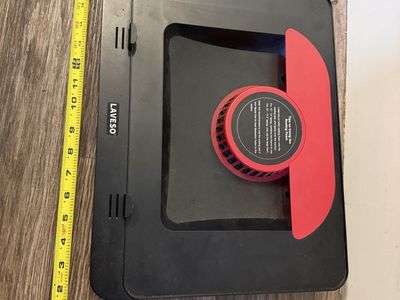 Laptop cooling fan pad