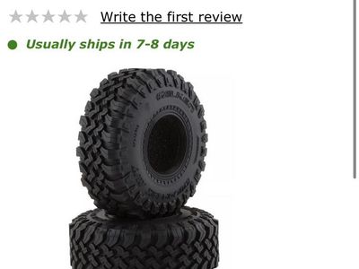 Falken Wildpeaks 1.9 4.7 Scale Axial Tires