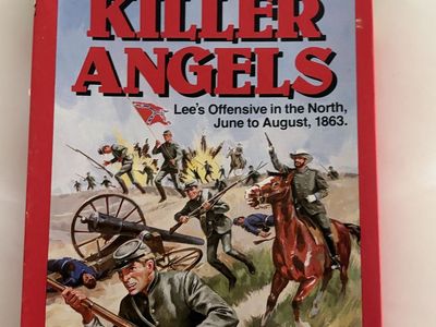 Vintage 1984 Killer Angels Board Game (West End Games) - UNPUNCHED / Complete
