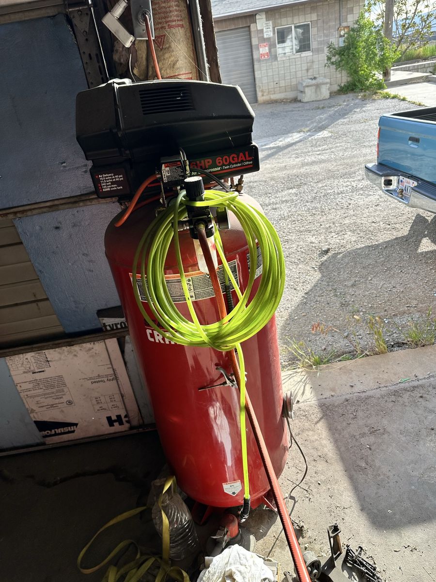 Craftsman 60 gallon 6 HP compressor