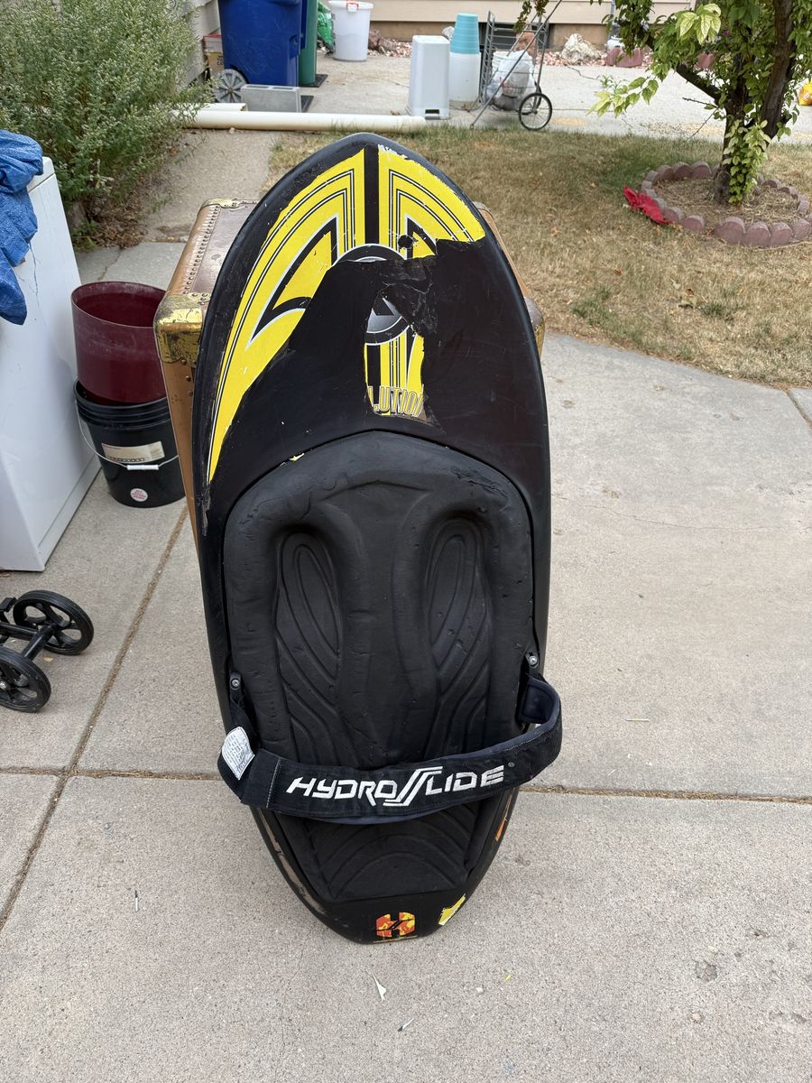 Hydroslide Hydro Slide Black/Yellow  Knneboard   Used