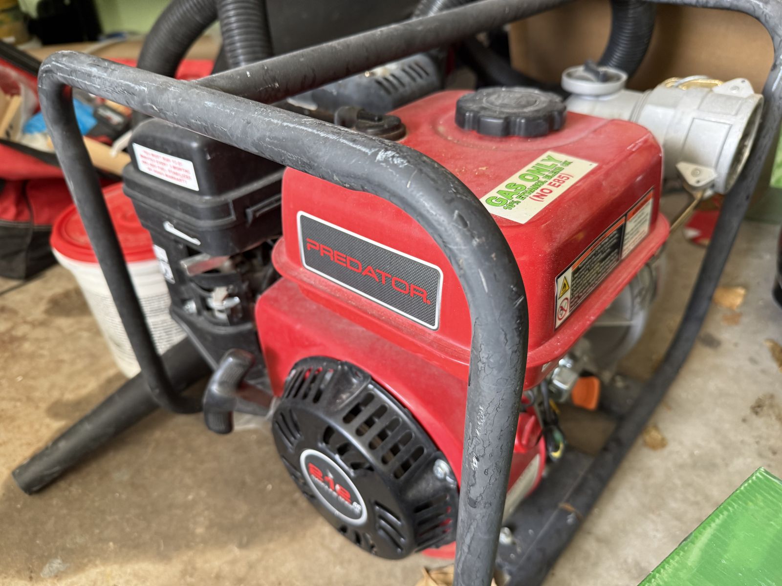 Predator 2 inch trash pump