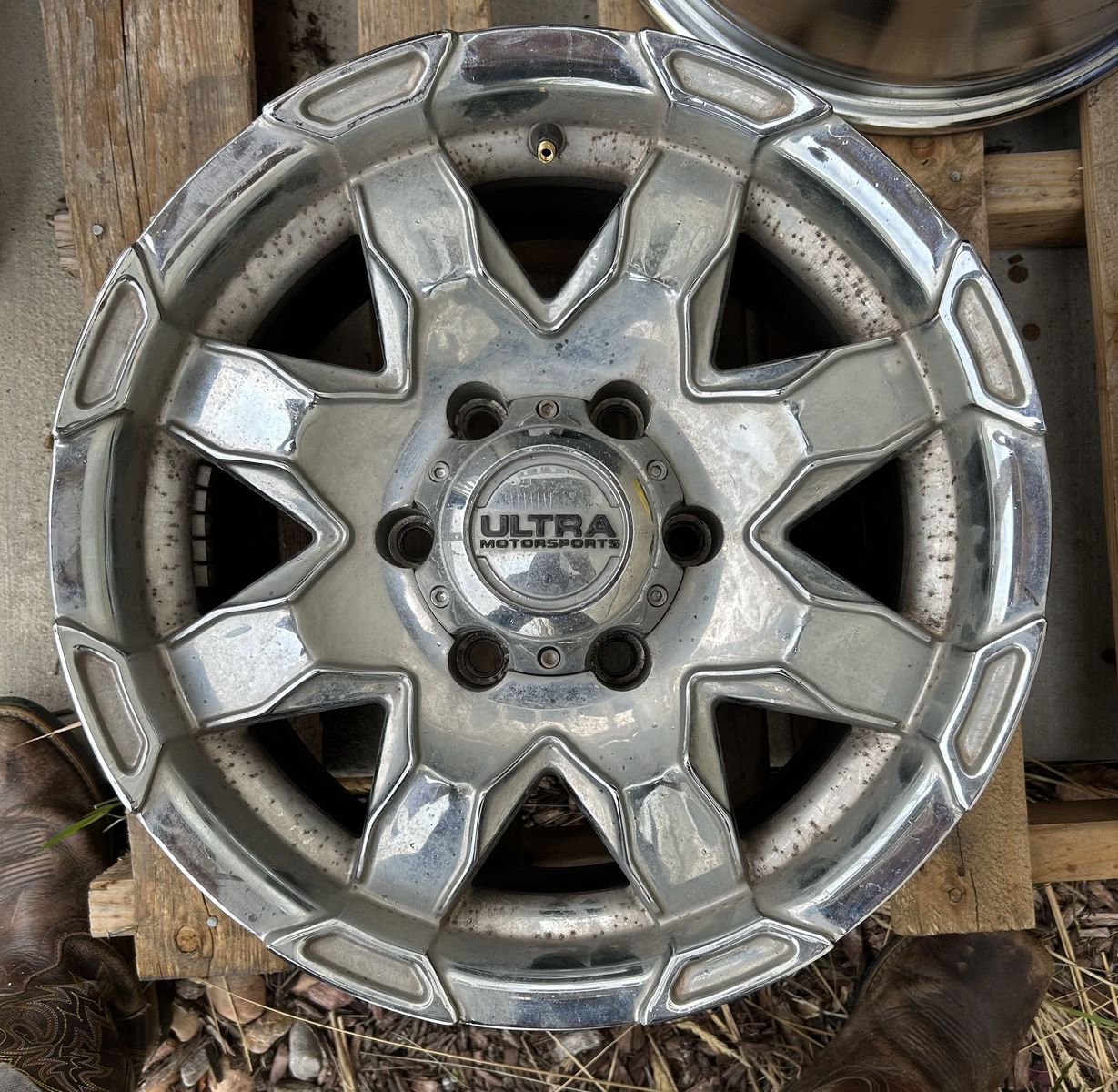 16" 6 lug Chevy wheels for sale