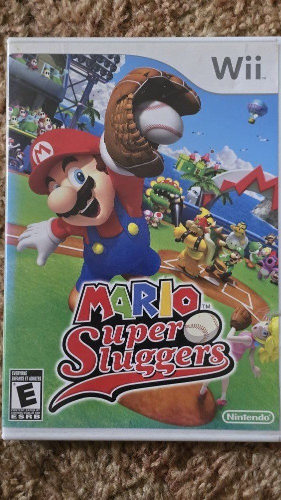 WII MARIO SUPER SLUGGERS (LIKE NEW)
