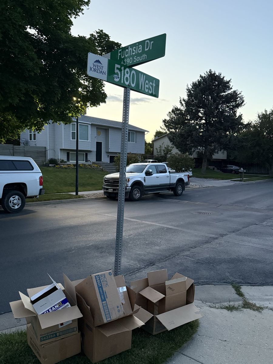 Moving boxes
