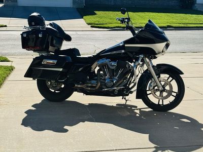 Built Harley-Davidson Road Glide Custom Motorcycle - Black, Excellent Condition.