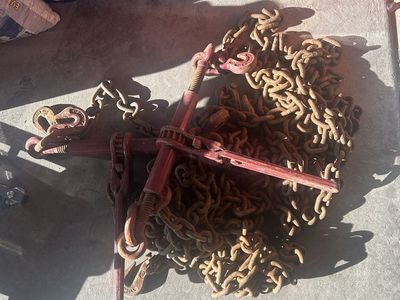 Heavy Duty Binder Chain and Ratchet Binders Used