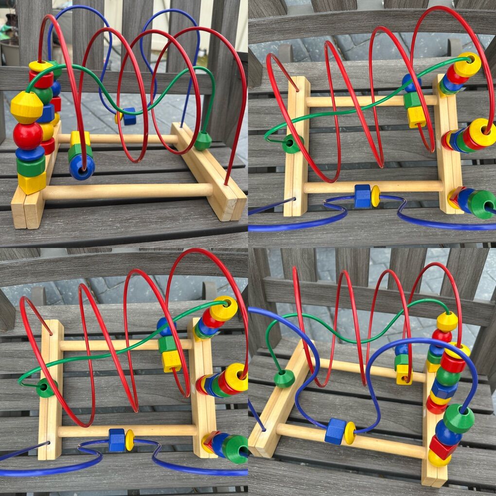 IKEA Mula Wooden Bead Rollee