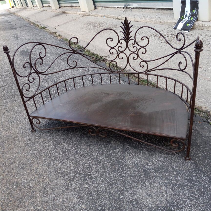 Beautiful metal dog bed frame
