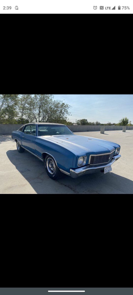 1971 Chevrolet Monte Carlo Base