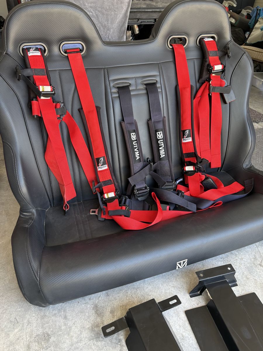 Rear seat for Polaris RZR