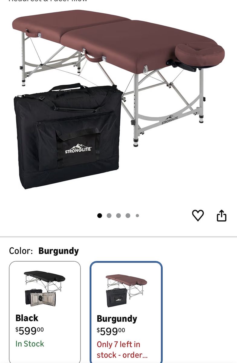 Stronglite Versatile Aluminum Massage Table