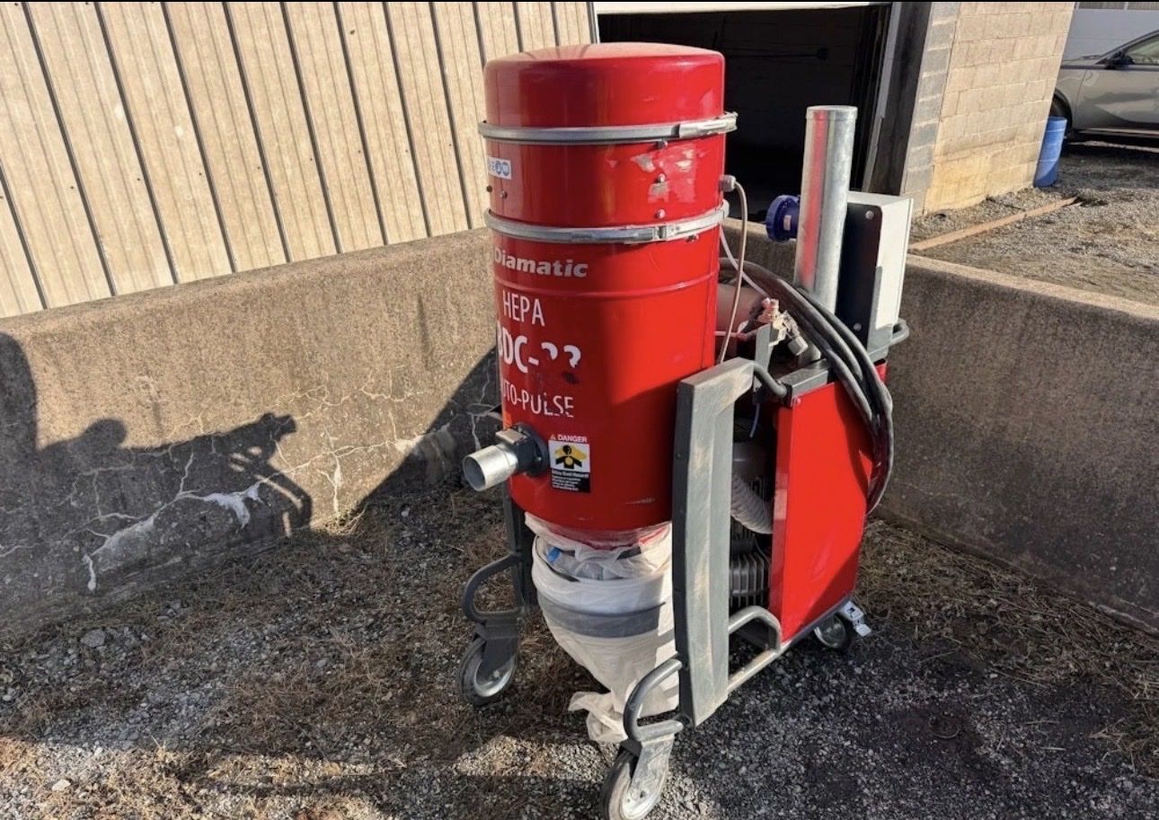 Blastrac BDC-33 Concrete Dust Extractor