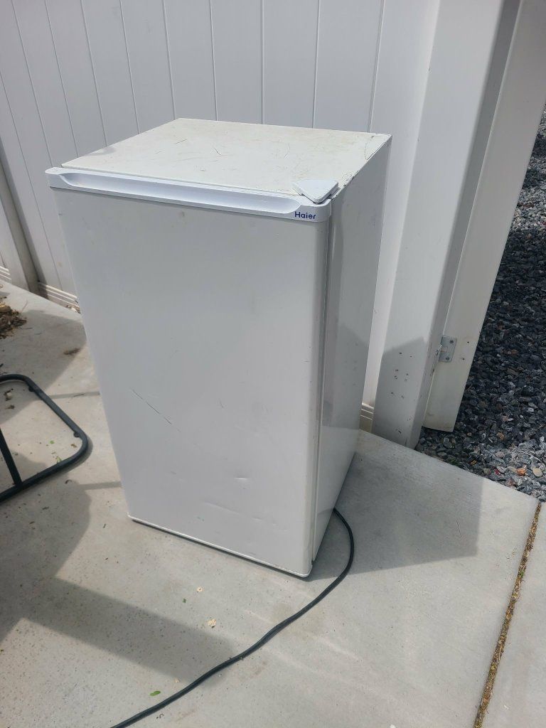 large mini fridge