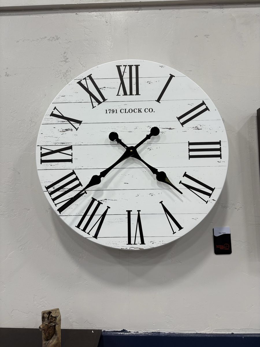 Tactical Traps Clock