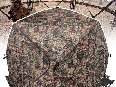 SHEDOFF HUNTING BLIND4-PERSON WITH CHAIR