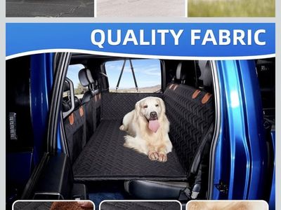 Dog Back Seat Cover for Full Size Truck