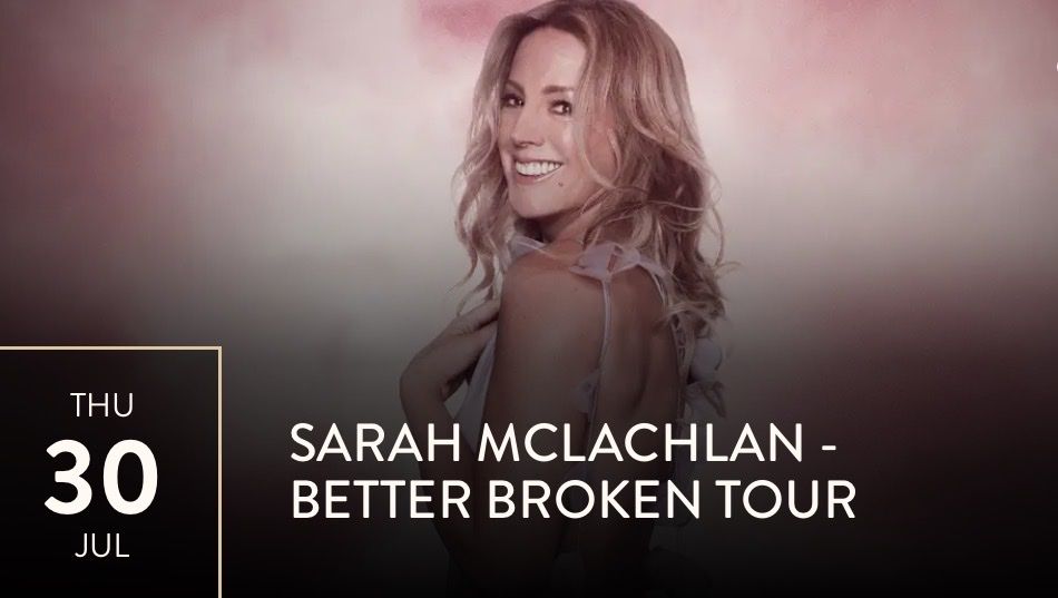Sarah McLachlan VIP concert tickets