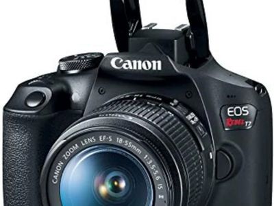 Canon EOS Rebel T7 DSLR Video Camera -NEW