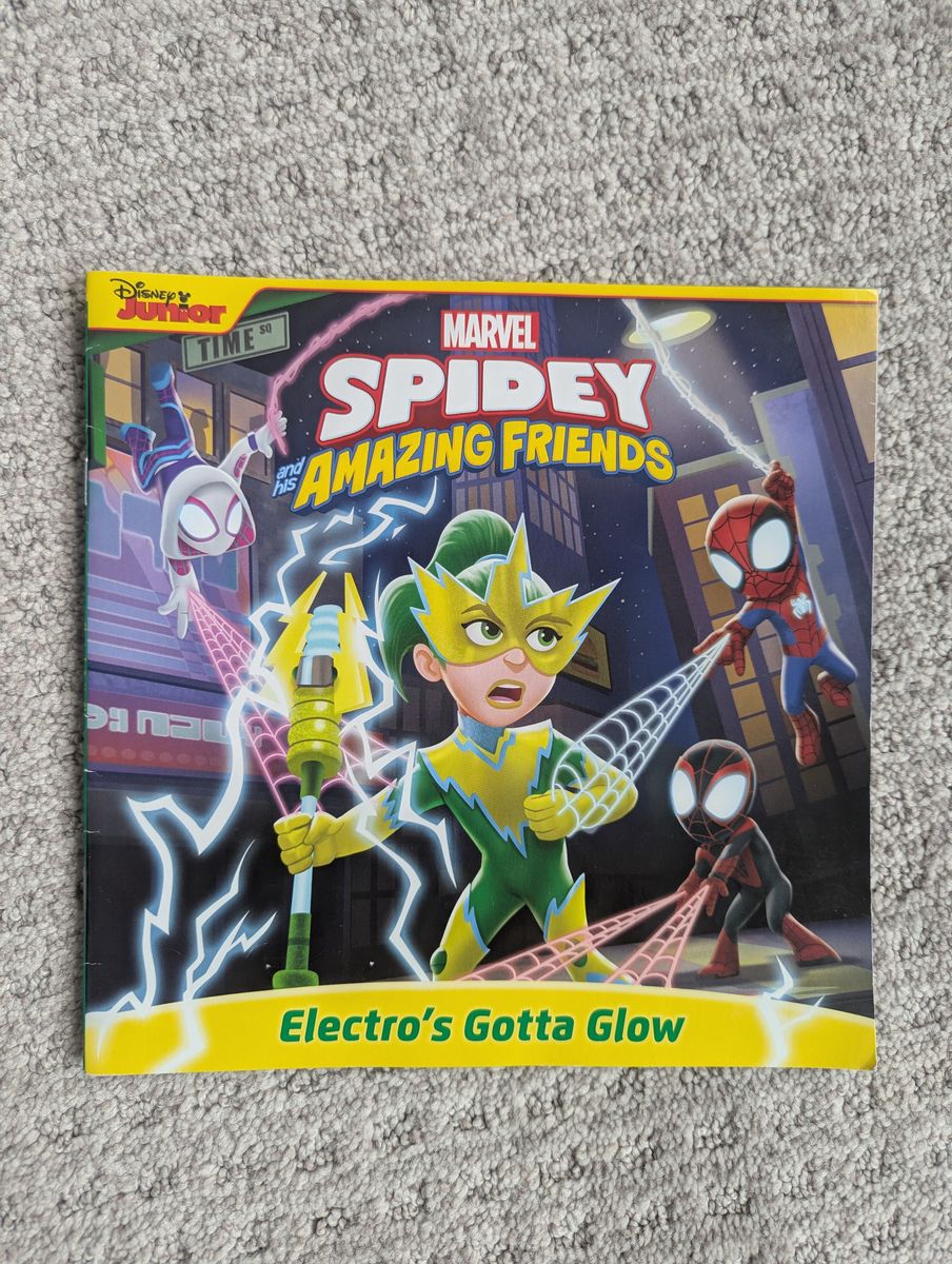 (2) Marvel Spidey & His Amazing Friends paperback children's books