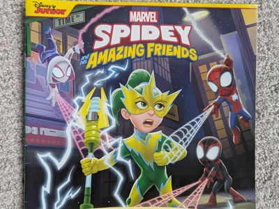 (2) Marvel Spidey & His Amazing Friends paperback children's books