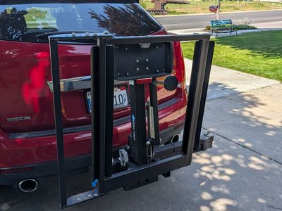 Harmar mobility scooter tail hitch lift and carrier