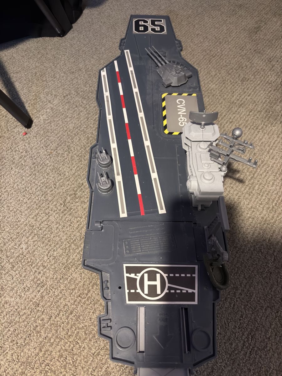 Excellent condition! Military aircraft carrier