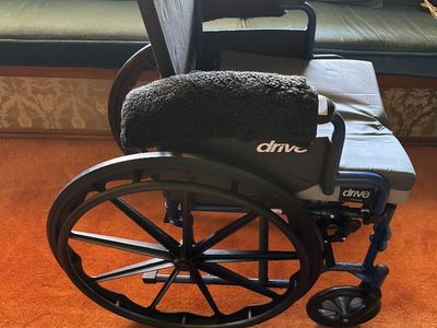 Drive Medical Blue Wheelchair