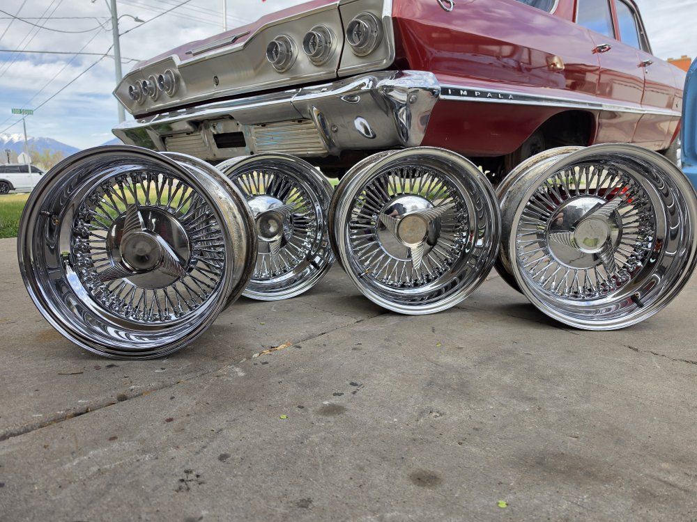 15x8 wire wheels