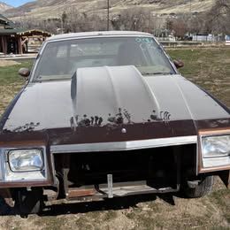 VFN Fiberglass Cowl Induction Hood – Fits 1978-1980 Buick Regal