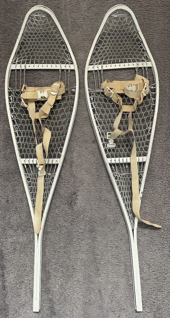 Vintage 1986 US Military Cable Snow Shoes 46