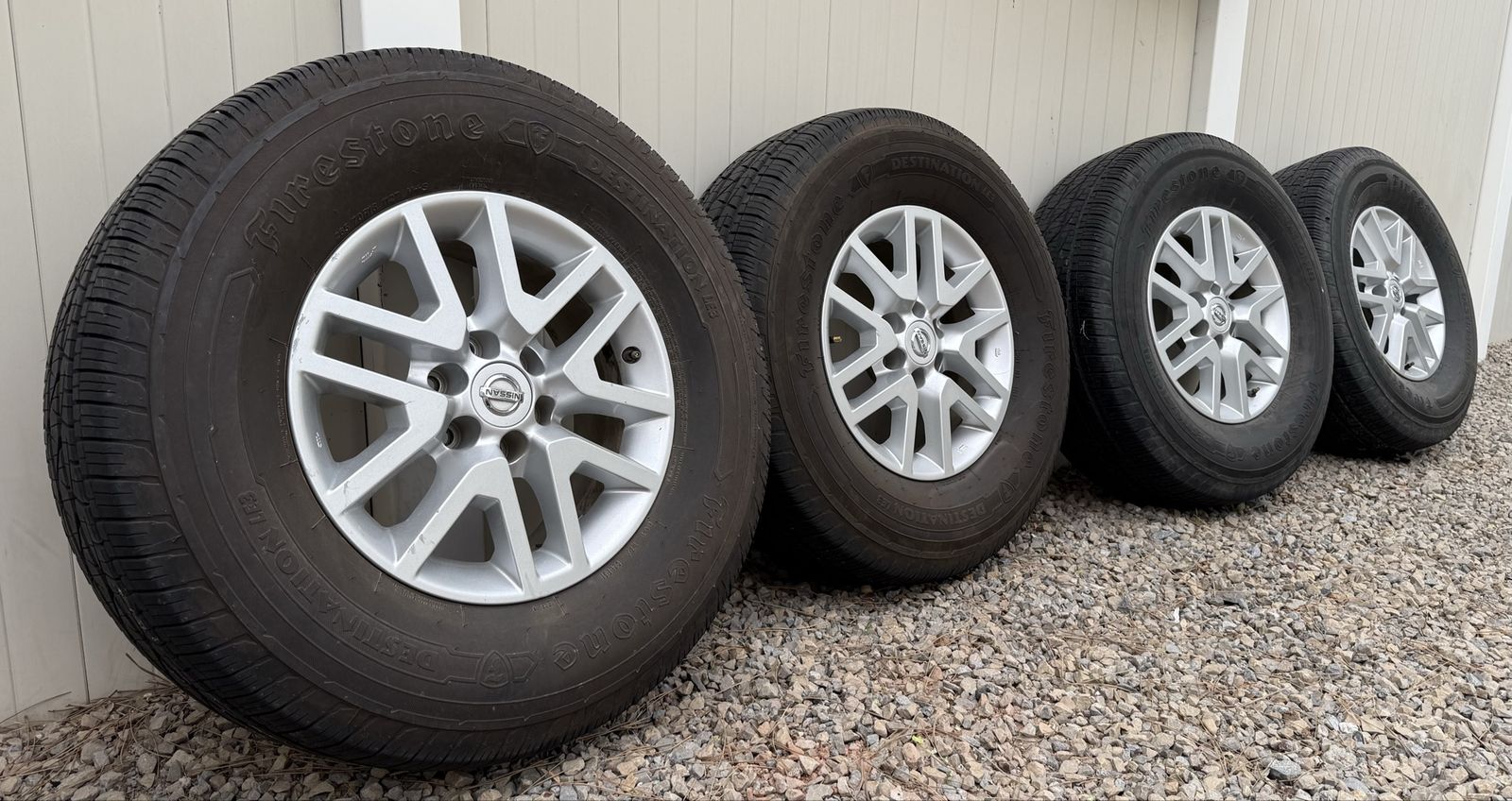 Frontier, Titan, or Xterra Wheelset 265/70/r16