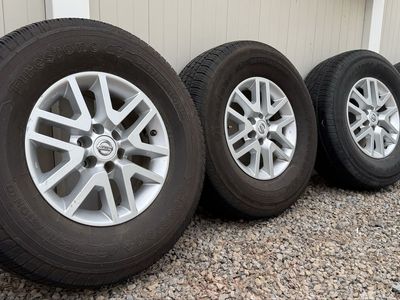 Frontier, Titan, or Xterra Wheelset 265/70/r16