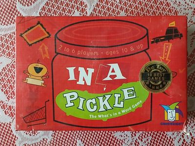 Gamewright In A Pickle Word Game, Ages 10+, 2-6 Players, Dr. Toy Award Winner