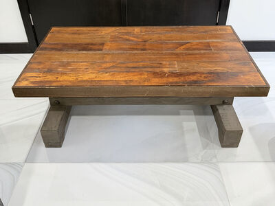 West Elm Wood Coffee Table