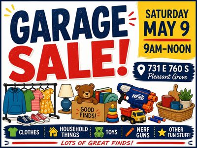 YARD SALE in Pleasant Grove
