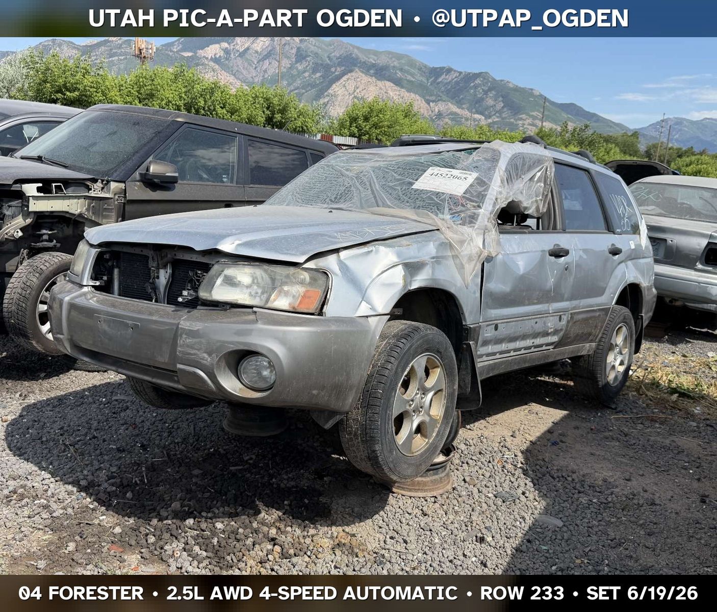 2004 Subaru Forester Parts - UTPAP Ogden