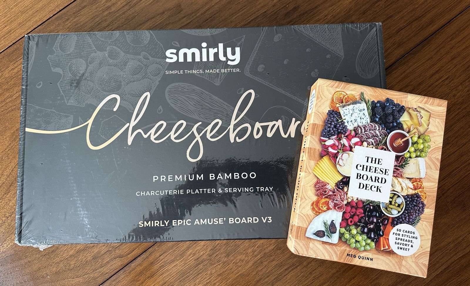 New SMIRLY Charcuterie Cheese Board + Cheese Board Deck