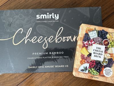 New SMIRLY Charcuterie Cheese Board + Cheese Board Deck