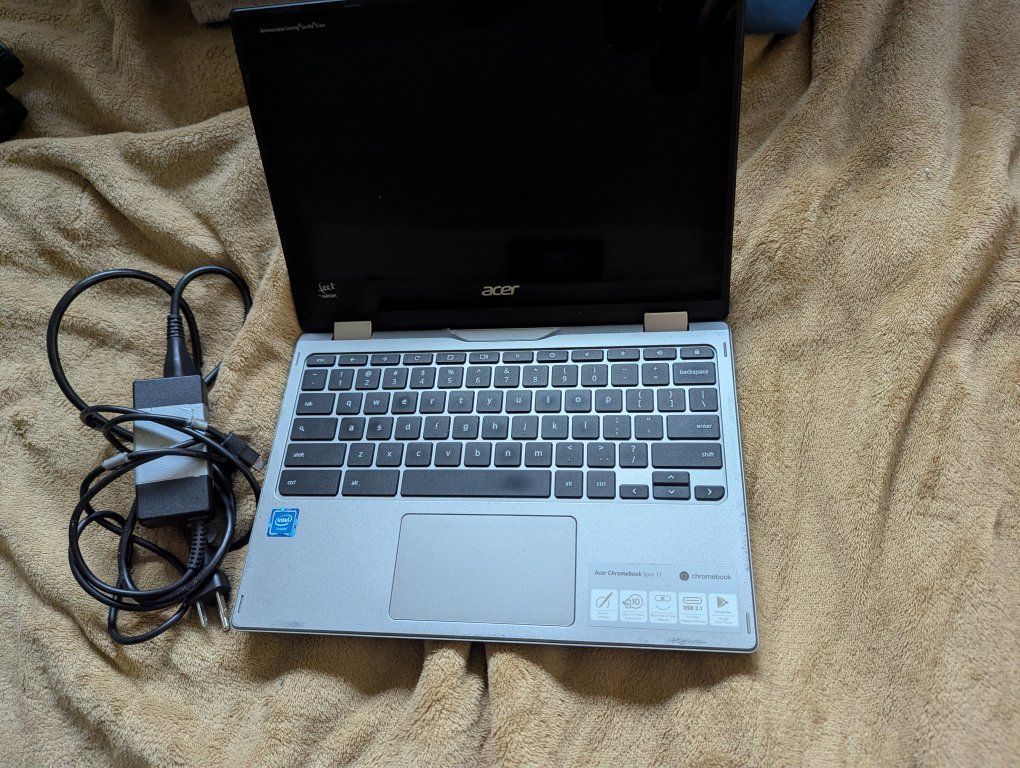 Acer Chromebook Spin 11 (CP311-1H) 11.6" Convertible Laptop Intel N3350 4GB RAM 32GB eMMC