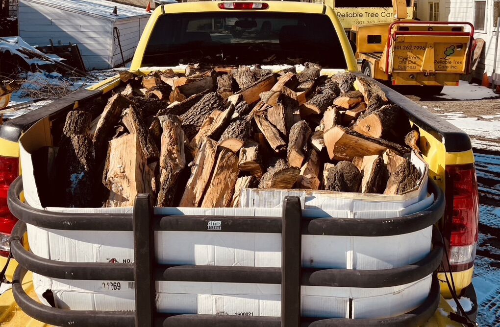 Properly Seasoned Hardwood Firewood