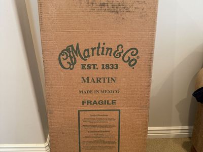 Guitar Shipping Box #1 – Electric or Acoustic Martin