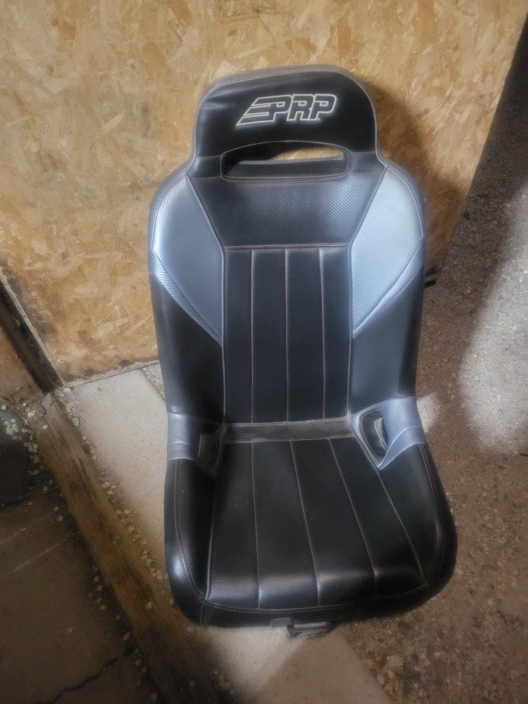 PRP Racing Seat - Black/Gray UTV/Off-Road Bucket Seat (Used)