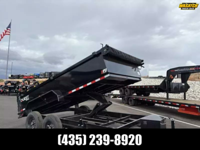 PJ Trailers 7X14 14K D7 CHANNEL Dump Trailer