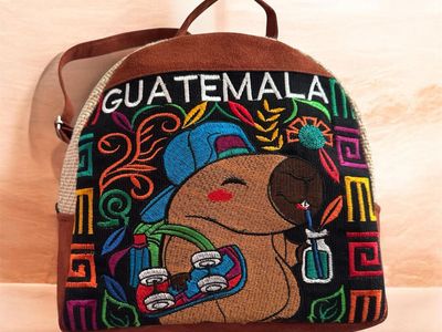 Capybara Backpack (Guatemala)