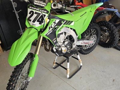 2025 Kawasaki KX450F Dirt Bike -, Excellent Condition less than 10 hours