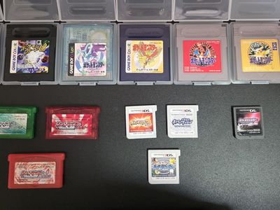 Japanese Pokémon Game Lot