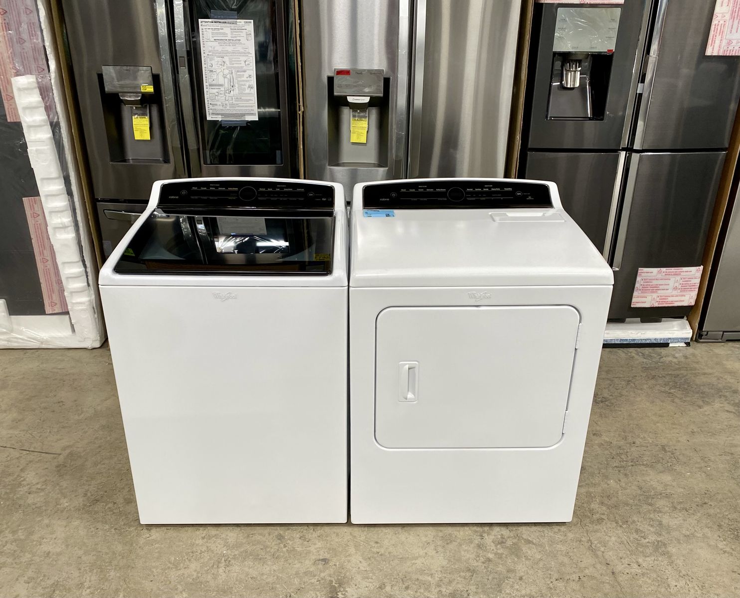 WHIRLPOOL WASHER AND DRYER SET